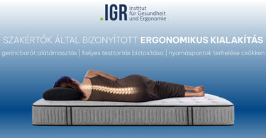Rangos ergonómiai elismerést kaptak a Yatas matracok