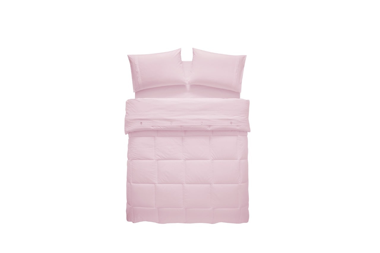 Basic Alvásszett fehér háttérben rózsaszín