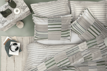 Avril Ranforce Ágynemû Garnitúra ágyon közeli