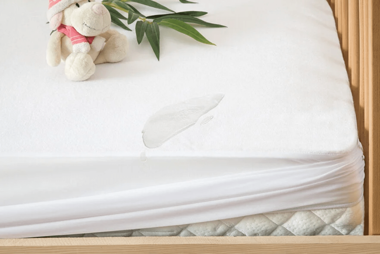 Bambusz Vízálló Matracvédő ágyon